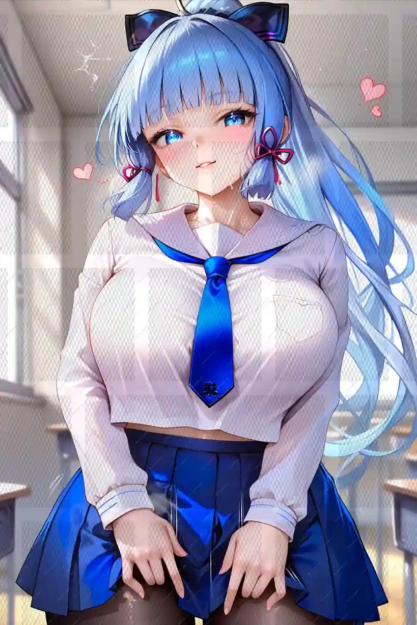 Kamisato Ayaka (Genshin Impact) – 101 Pcs Uncensored High-Res NSFW Digital Art Collection [No Watermark]