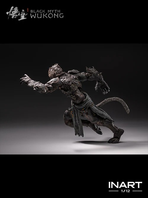 Action Figure 1/12 Stone Monkey - Black Myth : Wukong By INART