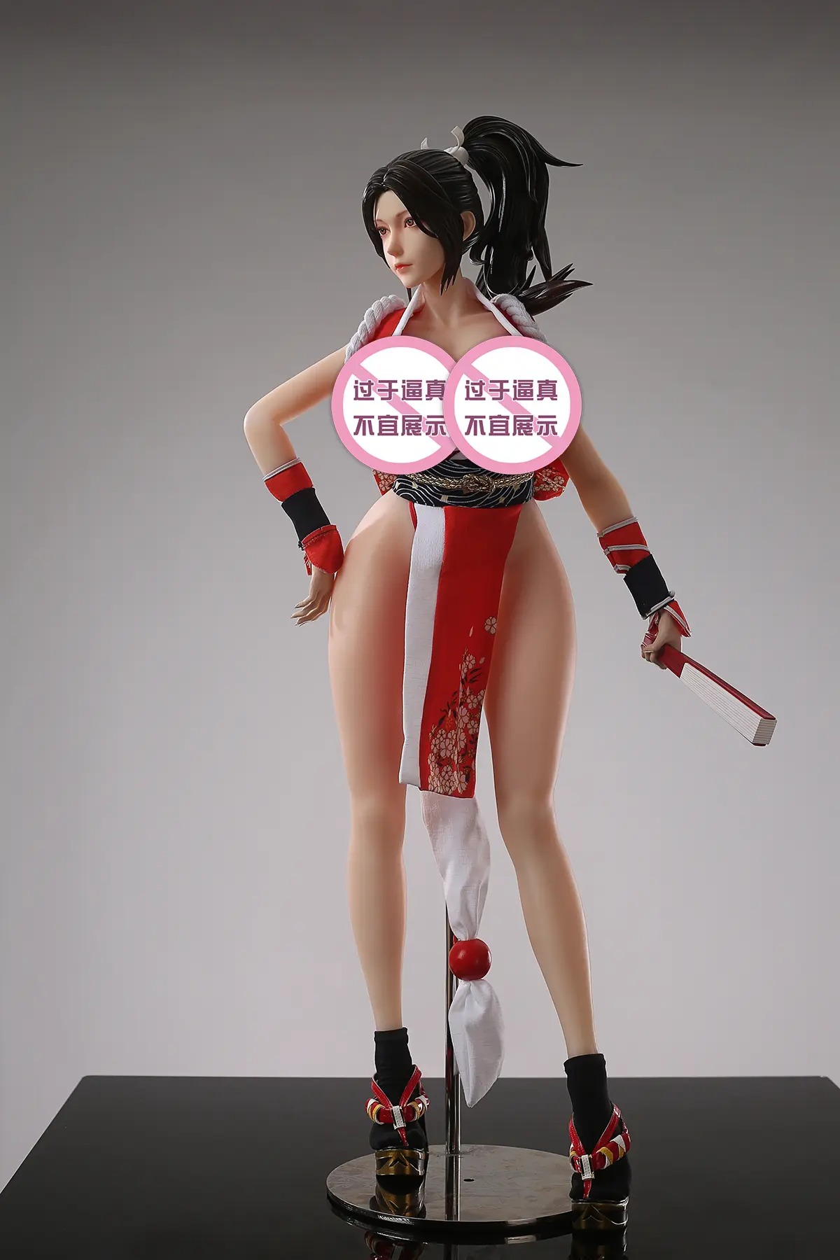 [Cast-Off] Silicone Action Figure Mai Shiranui - King of Fighters By Yu Zhai Ren Xing (65cm)