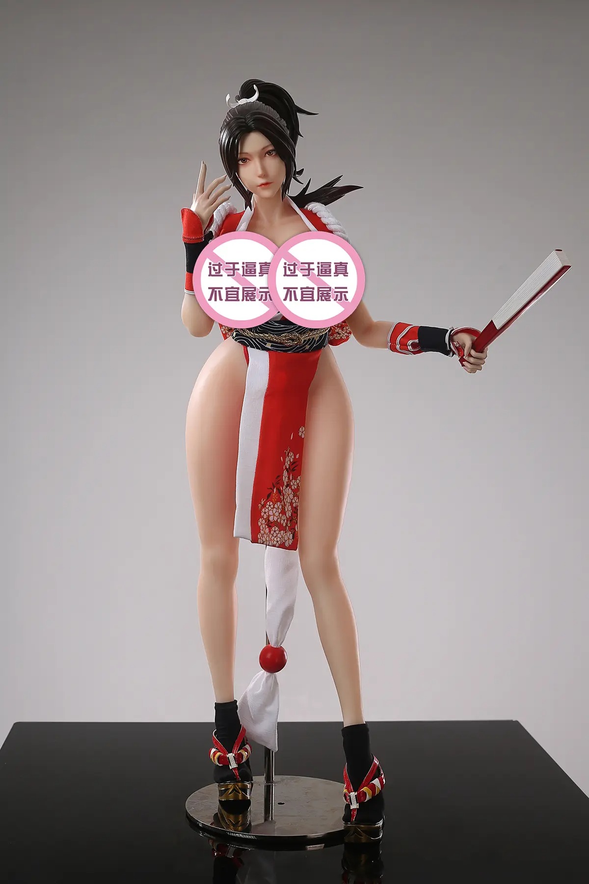 [Cast-Off] Silicone Action Figure Mai Shiranui - King of Fighters By Yu Zhai Ren Xing (65cm)