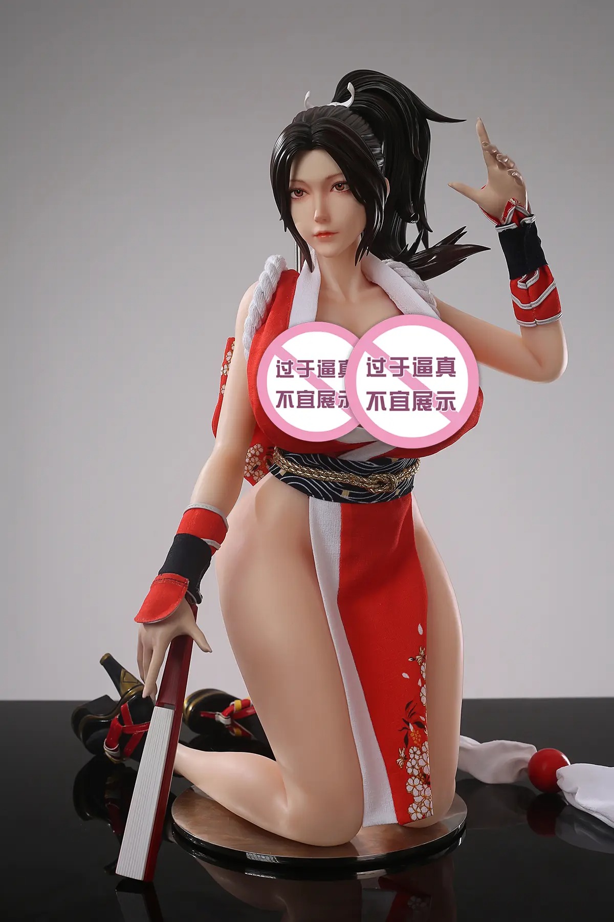 [Cast-Off] Silicone Action Figure Mai Shiranui - King of Fighters By Yu Zhai Ren Xing (65cm)