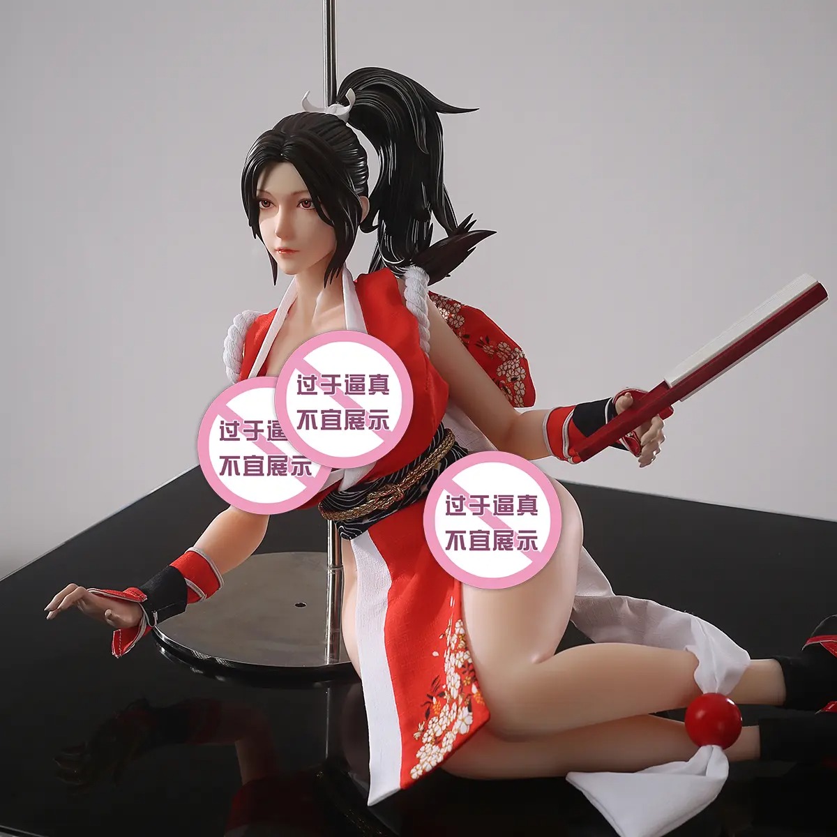 [Cast-Off] Silicone Action Figure Mai Shiranui - King of Fighters By Yu Zhai Ren Xing (65cm)