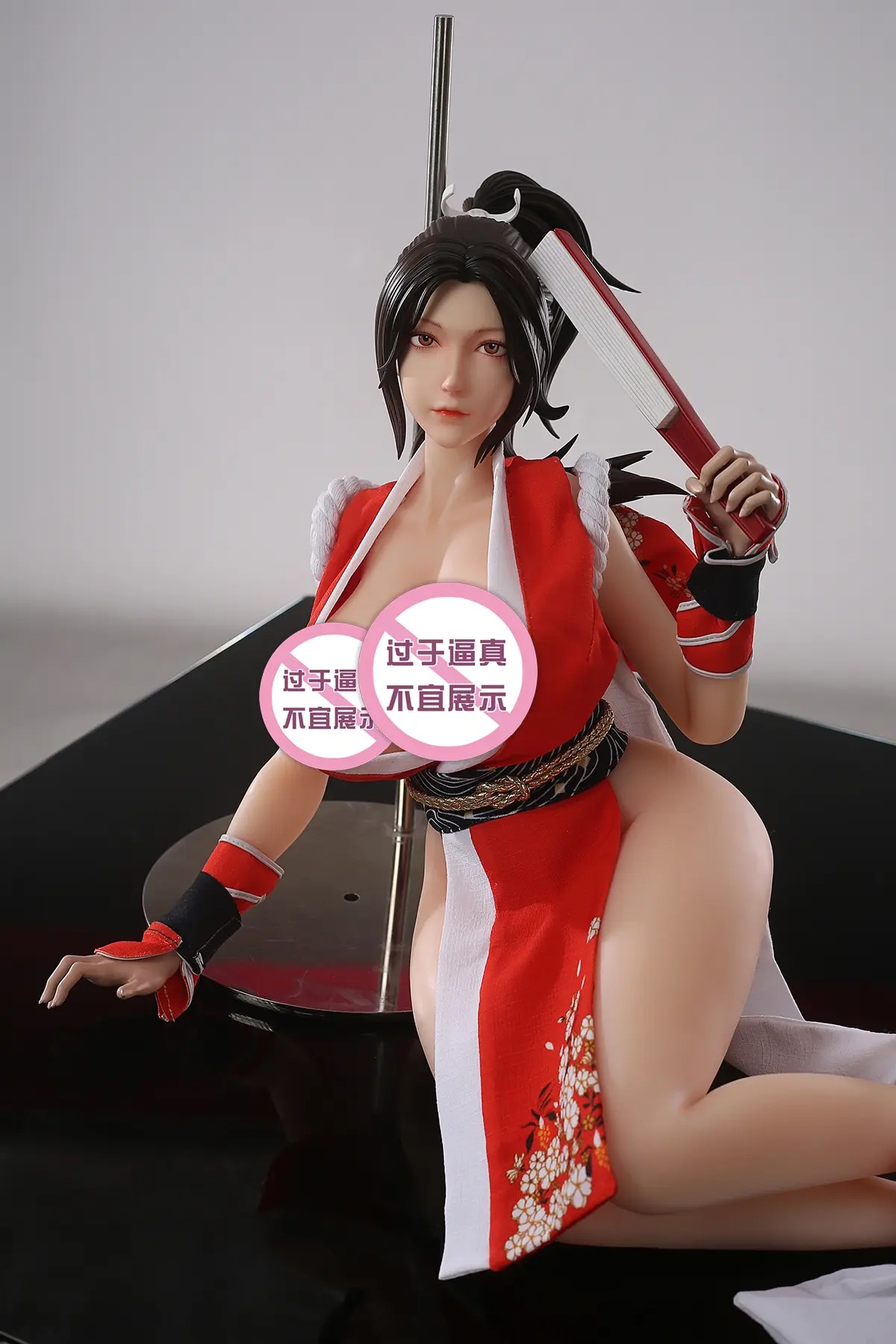 [Cast-Off] Silicone Action Figure Mai Shiranui - King of Fighters By Yu Zhai Ren Xing (65cm)