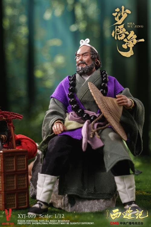 Action Figure 1/12 Sha Wujing - Journey to the West (1986) 40th Anniversary Collector's Edition By Very Cool