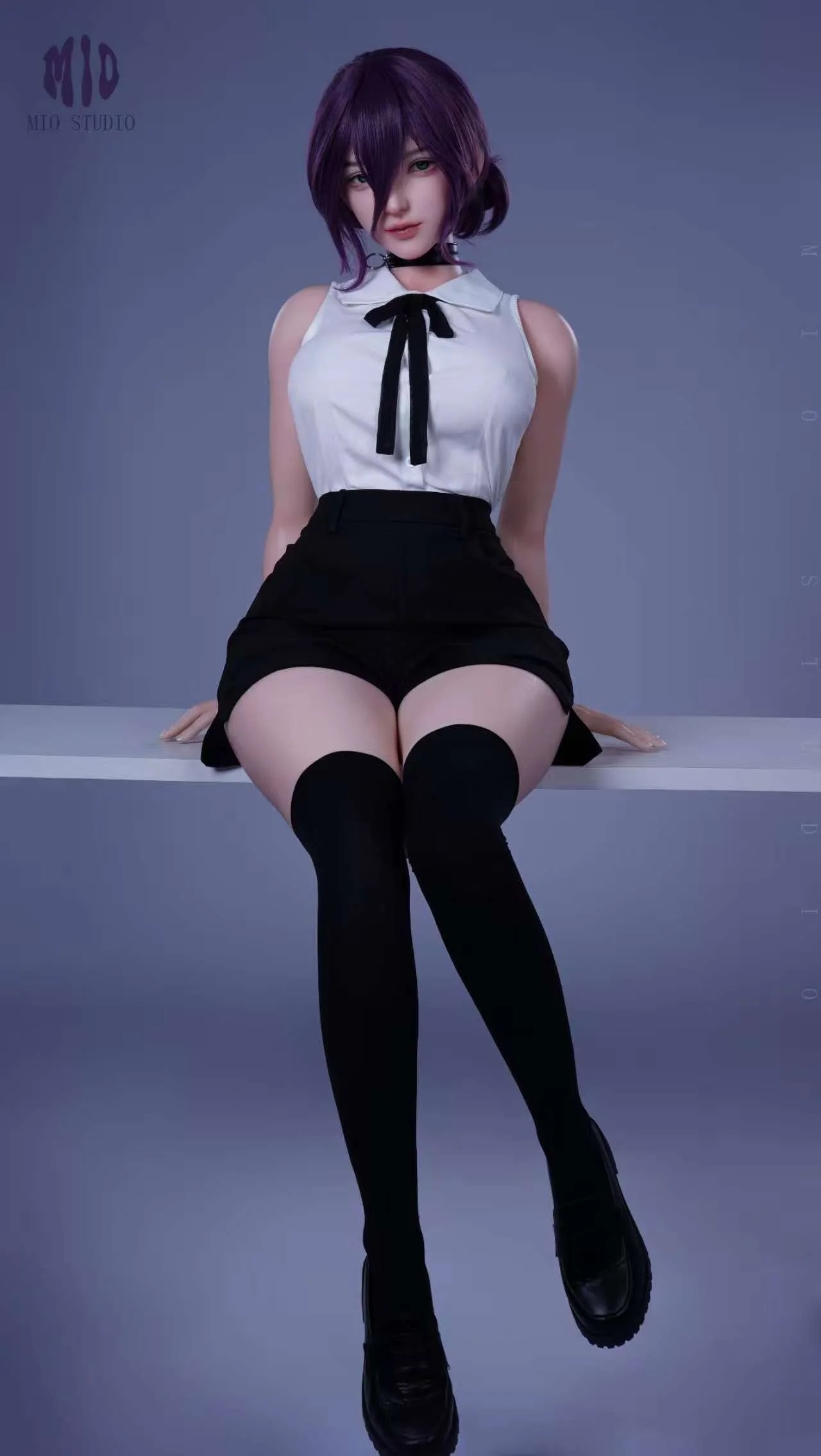 Silicone Action Figure Miss Bomb Reze - Chainsaw Man By Mio Studio
