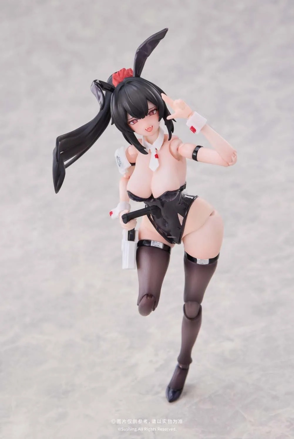 Action Figure 1/12 Bunny Rapid Action Squad Attacker Luna By Sushing