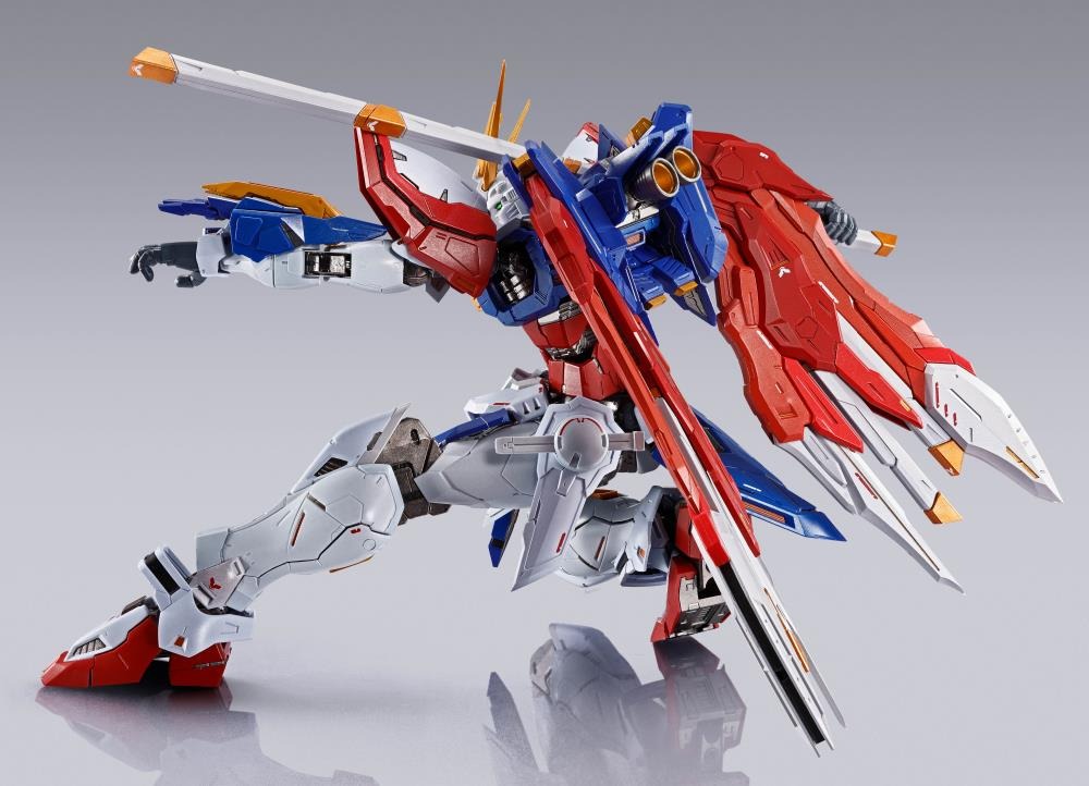 Mobile Fighter God Gundam Metal Build Burning Gundam (Burning Gundam Second Ver.) Action Figure By Bandai Spirits