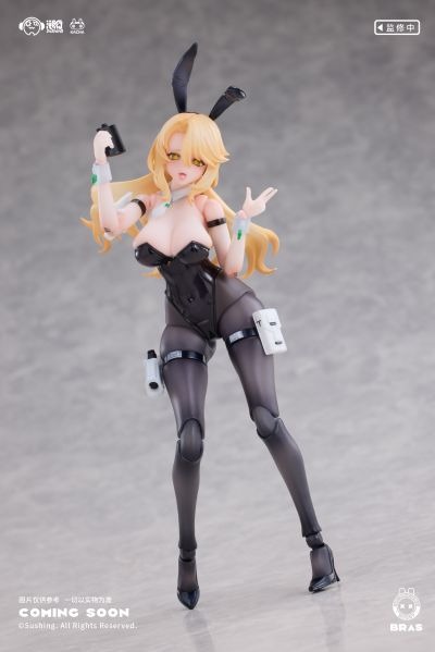 Bunny Rapid Action Squad 1/12 Action Figure Shieldbearer Erena By Sushing