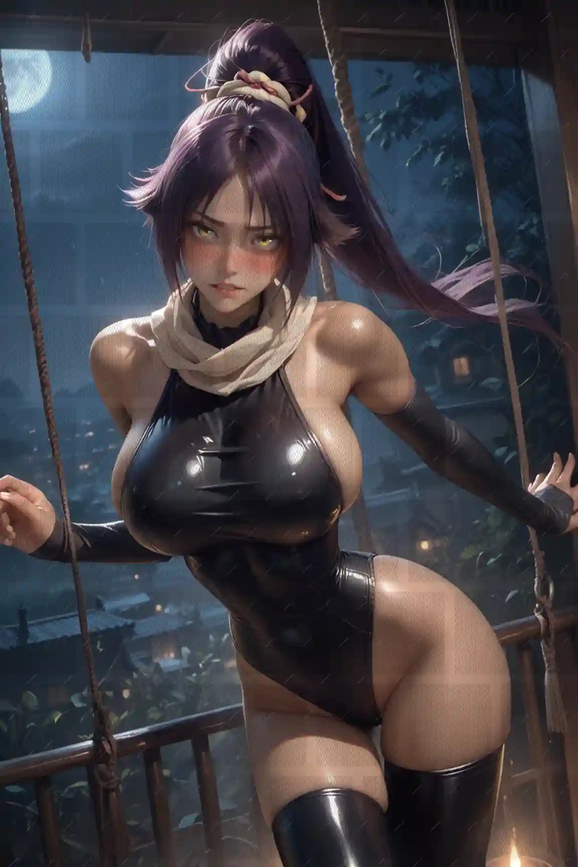 Yoruichi Shihouin (Bleach) – 53 Pcs Uncensored High-Res NSFW Digital Art Pack [No Watermark]