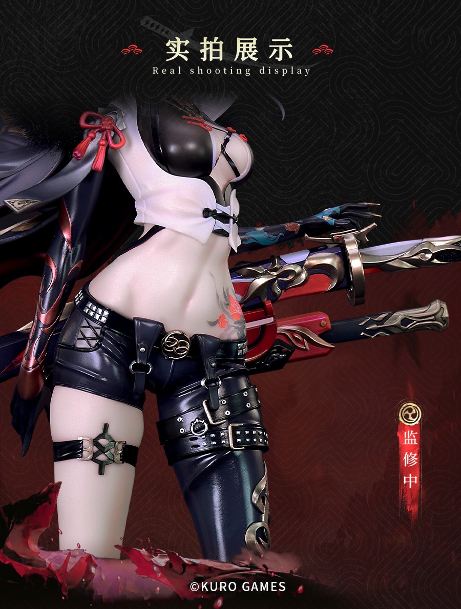 Scaled Figure 1/4 Lucia Crimson Weave - Crimson Camellia Ver. Punishing: Gray Raven By PPDF