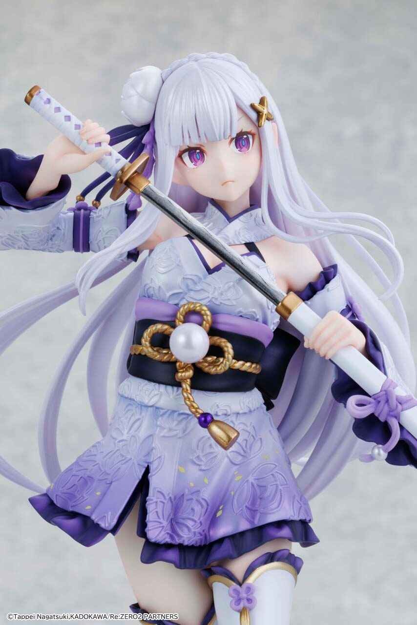 Scaled Figure 1/7 KDColle Emilia - Battle Costume Ver. Re:Zero Kara Hajimaru Isekai Seikatsu By KADOKAWA