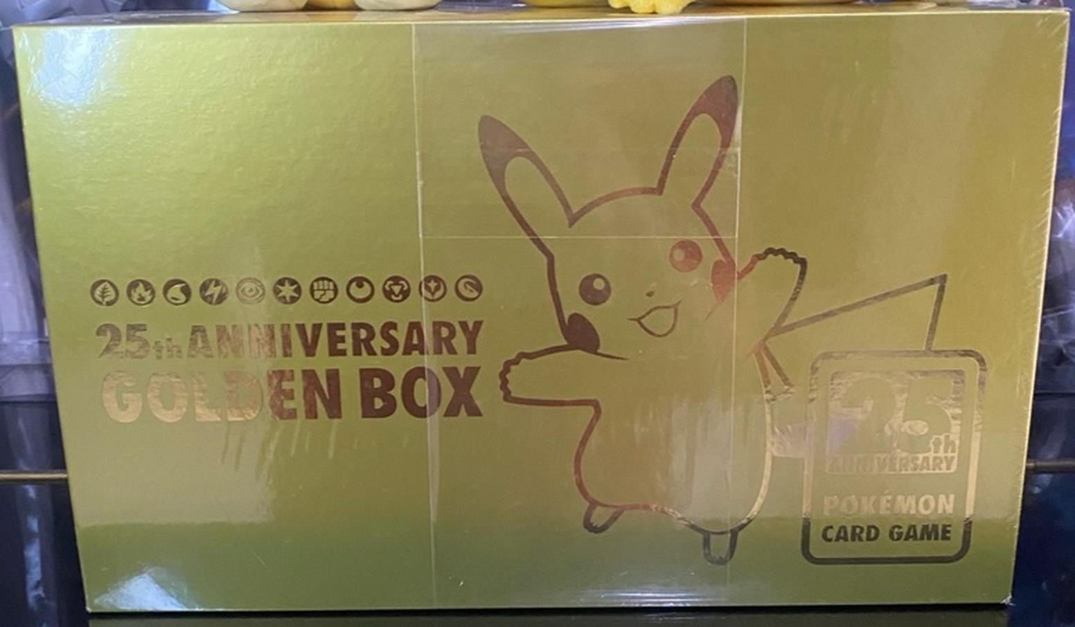 Pokémon TCG Sword & Shield 25th Anniversary Collection Golden Box Supply Set (Japanese)