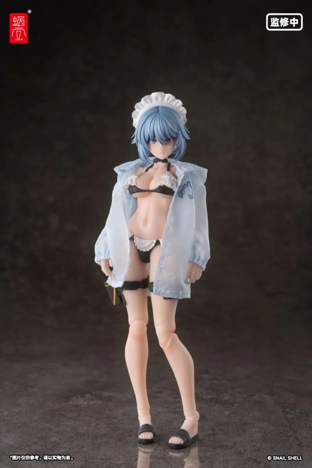 Snail Shell Action Figure 1/12 RA-02S Rapid Assault Tactical Maid Tokiwa Kazune - Summer Special Operation Ver. Illustration by Pinakes  By Snail Shell Studio