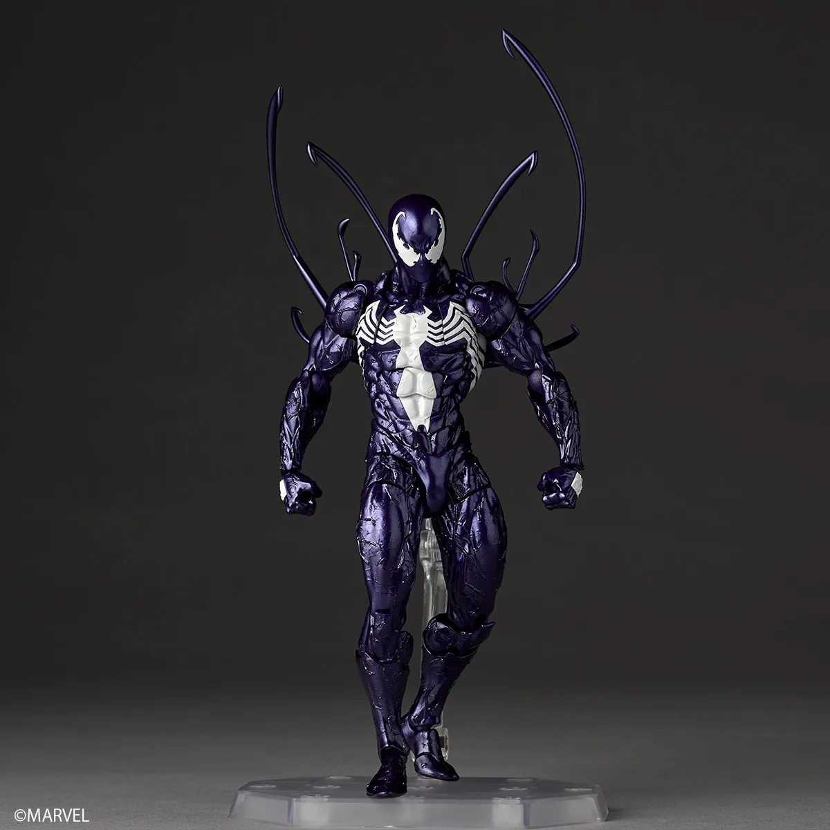 Revoltech Amazing Yamaguchi Action Figure Symbiote Spider-Man - Purple Ver. Spider-Man By Kaiyodo
