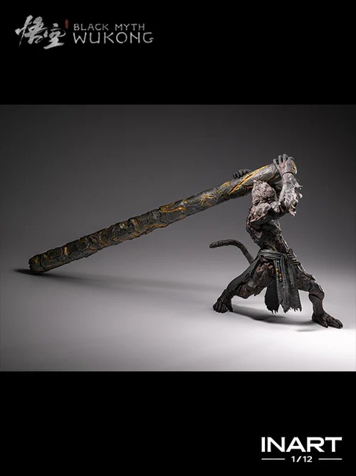 Action Figure 1/12 Stone Monkey - Black Myth : Wukong By INART