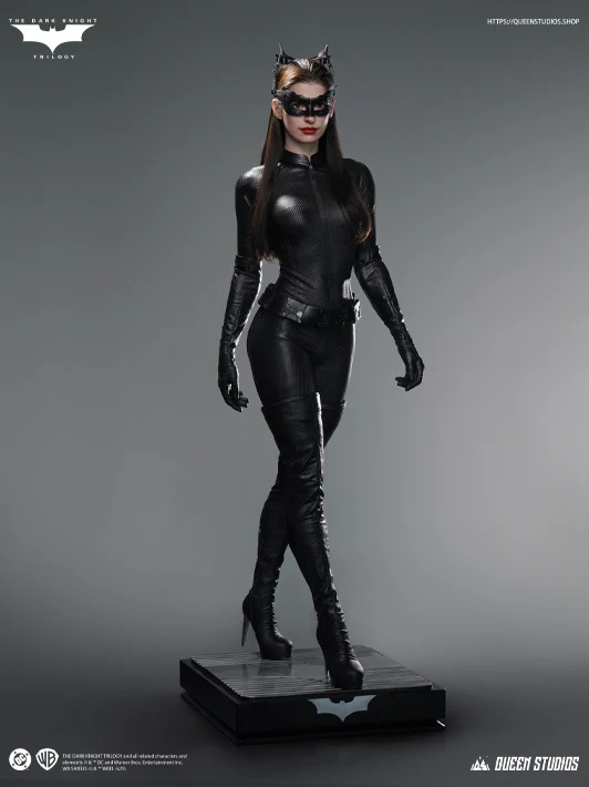 Silicone Life Size Figure Catwoman With Real Hair Material (200cm) - The Dark Knight Ver. By Queen Studios