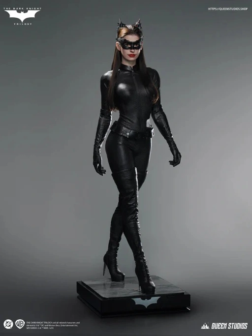 Image of Silicone Life Size Figure Catwoman With Real Hair Material (200cm) - The Dark Knight Ver. By Queen Studios