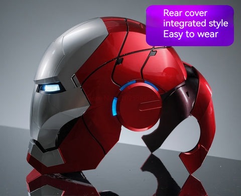 [READY STOCK LIMITED ITEM] Life Size Scaled 1/1 Iron-Man MK5 5.0 opening electric helmet By Hammer