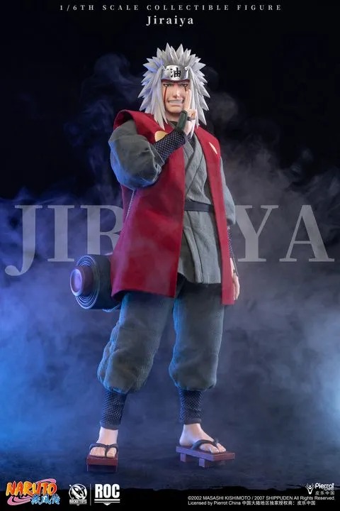 Action Figure 1/6 Jiraiya - Naruto Shippuden ROC019 By Rocket Toys