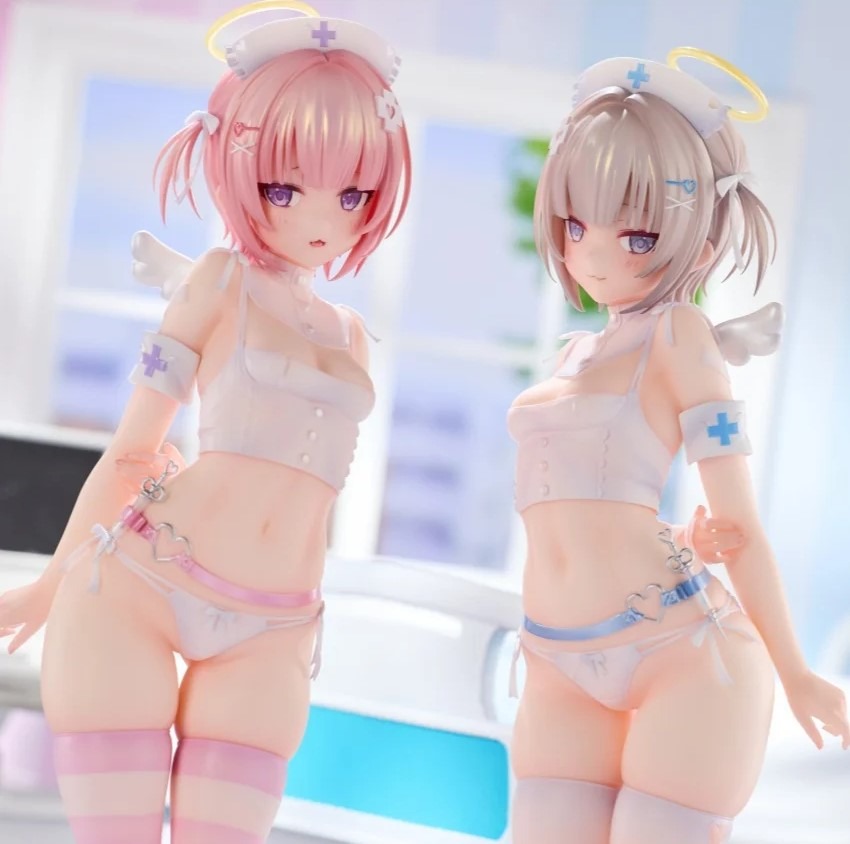 [Set Of 2] Scaled Figure 1/6 Nagi & Suzu Or Choose Your Favourite One - Illustration by kuma4go By Otherwhere