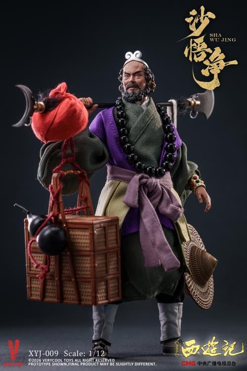 Action Figure 1/12 Sha Wujing - Journey to the West (1986) 40th Anniversary Collector's Edition By Very Cool