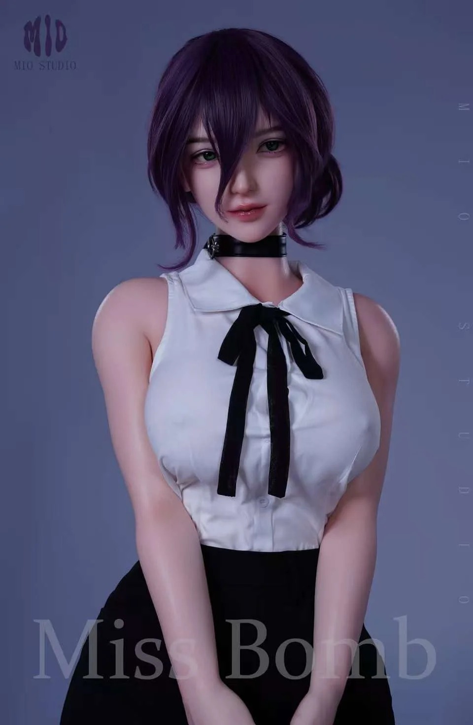 Silicone Action Figure Miss Bomb Reze - Chainsaw Man By Mio Studio