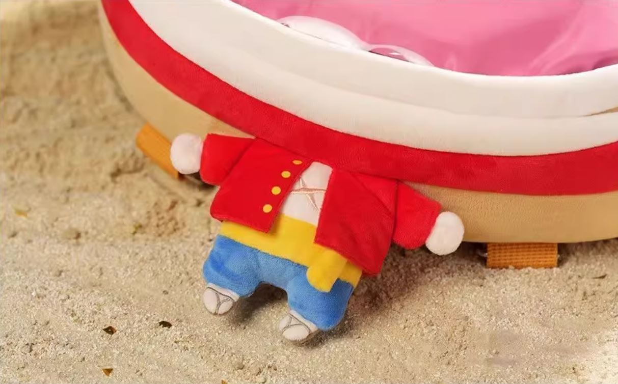 [READY STOCK ITEM] Monkey D. Luffy UWA Series Head Mascot BIG Ita Bag - One Piece (32x42cm) By bilibili Goods