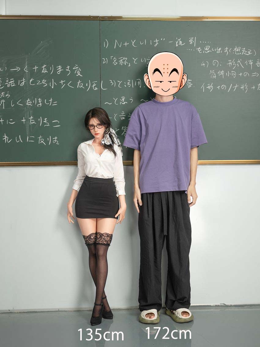[Cast-Off] Silicone Action Figure Teacher Mei Yin By JK Sisters Series (M1 135cm)