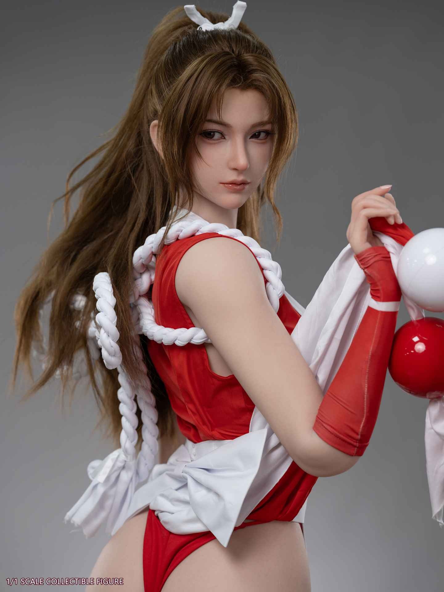 [Cast-Off] Real Life Size Silicone Action Figure 1/1 Shiranui Mai / Mai Shiranui - The King Of Fighters By Juicy Made Studio