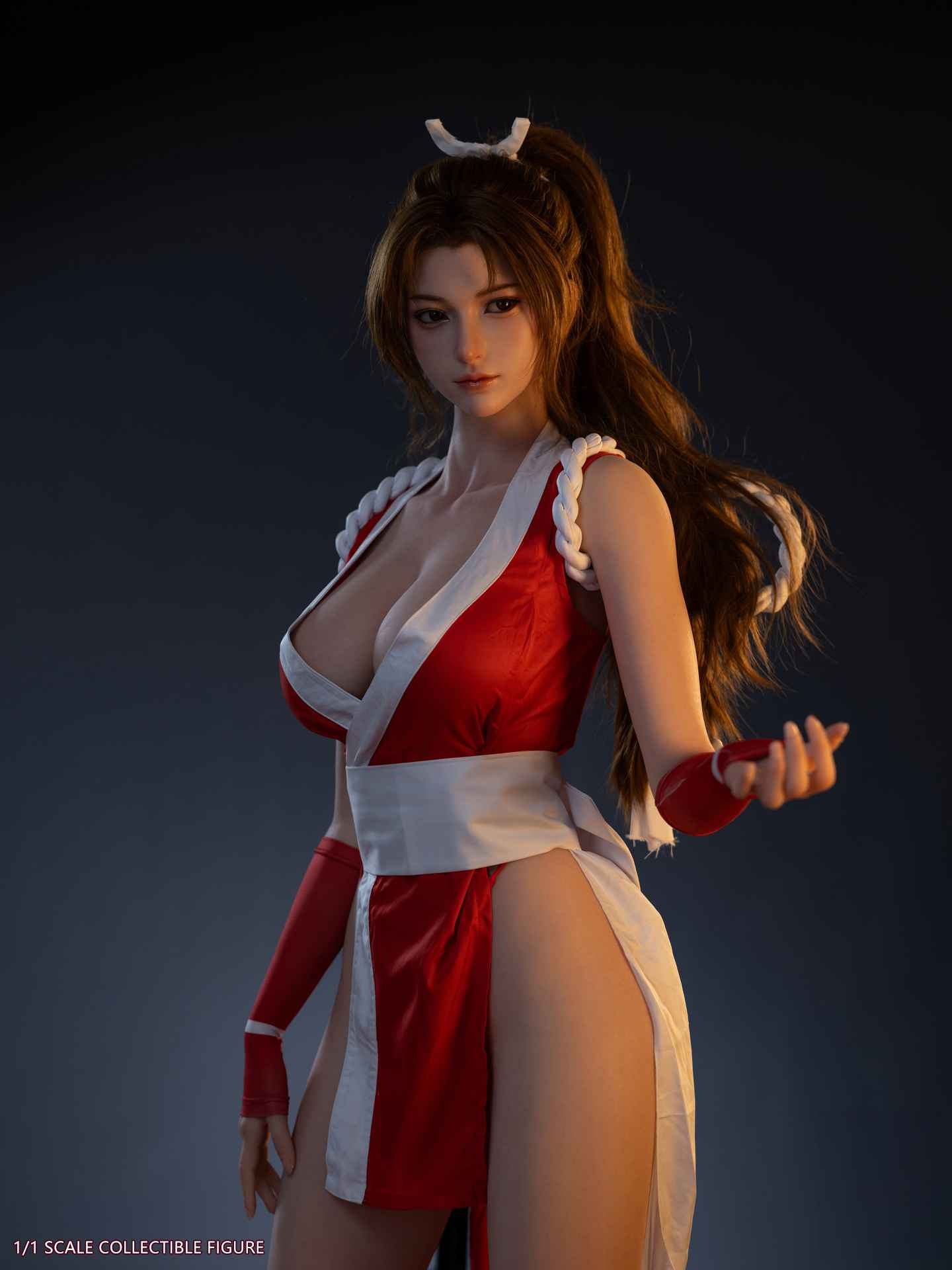 [Cast-Off] Real Life Size Silicone Action Figure 1/1 Shiranui Mai / Mai Shiranui - The King Of Fighters By Juicy Made Studio