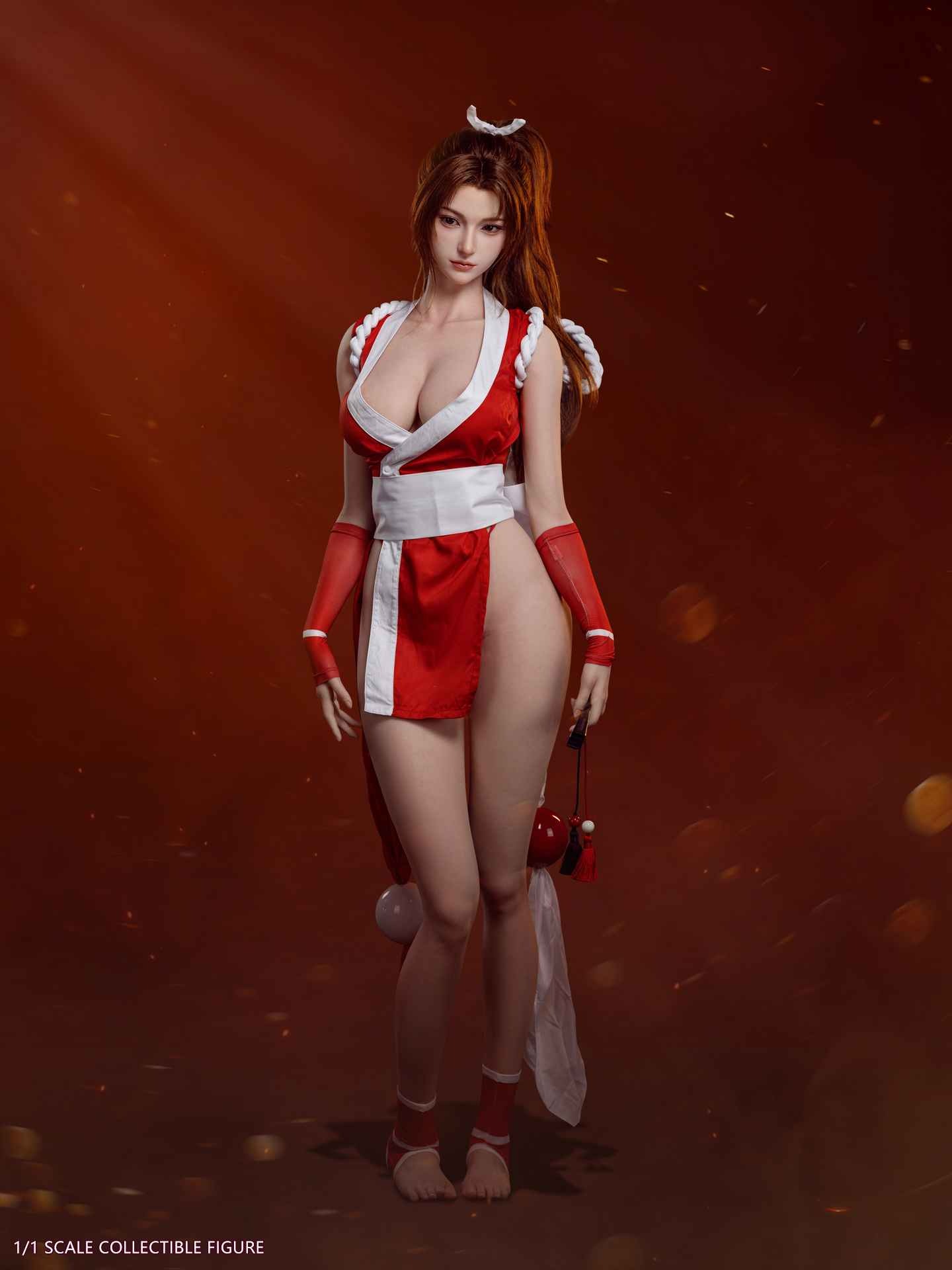 [Cast-Off] Real Life Size Silicone Action Figure 1/1 Shiranui Mai / Mai Shiranui - The King Of Fighters By Juicy Made Studio