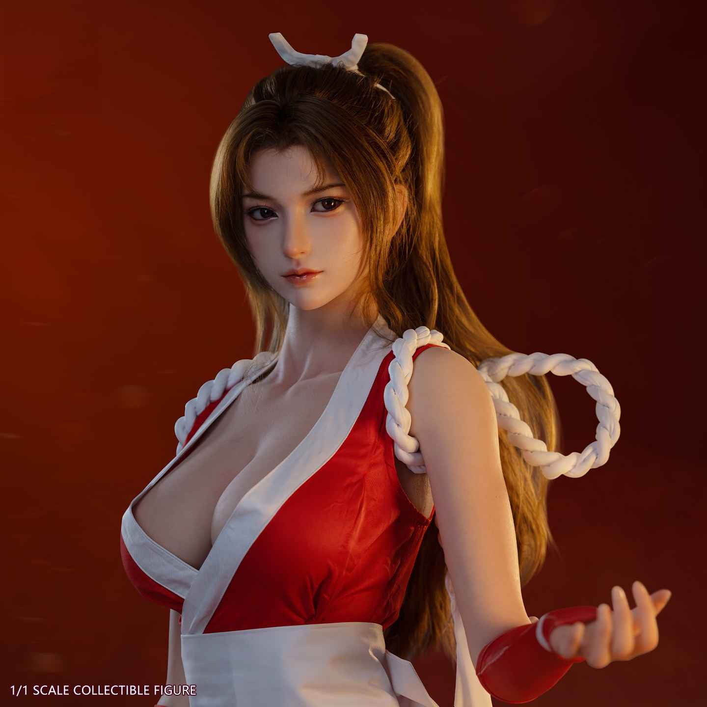 [Cast-Off] Real Life Size Silicone Action Figure 1/1 Shiranui Mai / Mai Shiranui - The King Of Fighters By Juicy Made Studio