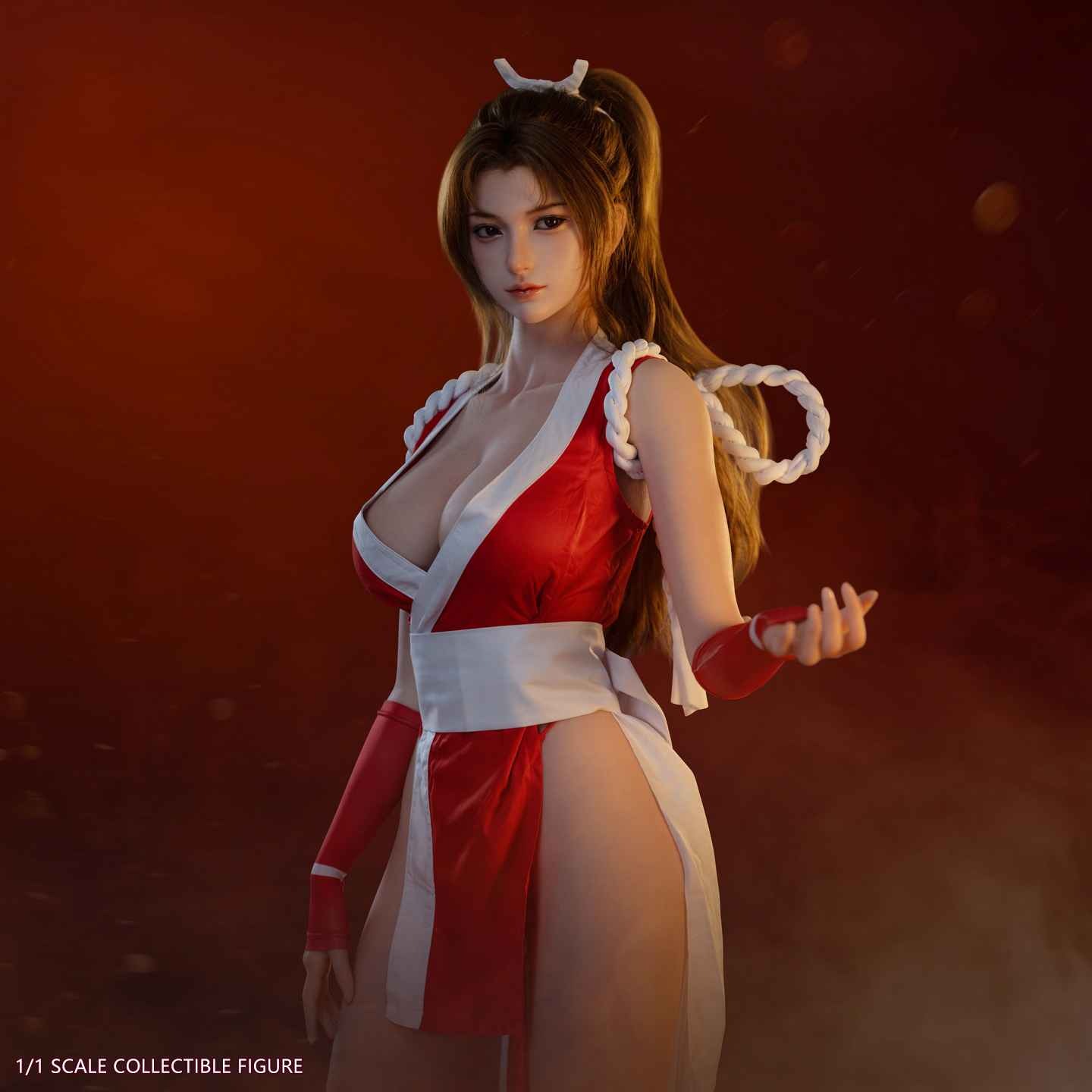 [Cast-Off] Real Life Size Silicone Action Figure 1/1 Shiranui Mai / Mai Shiranui - The King Of Fighters By Juicy Made Studio