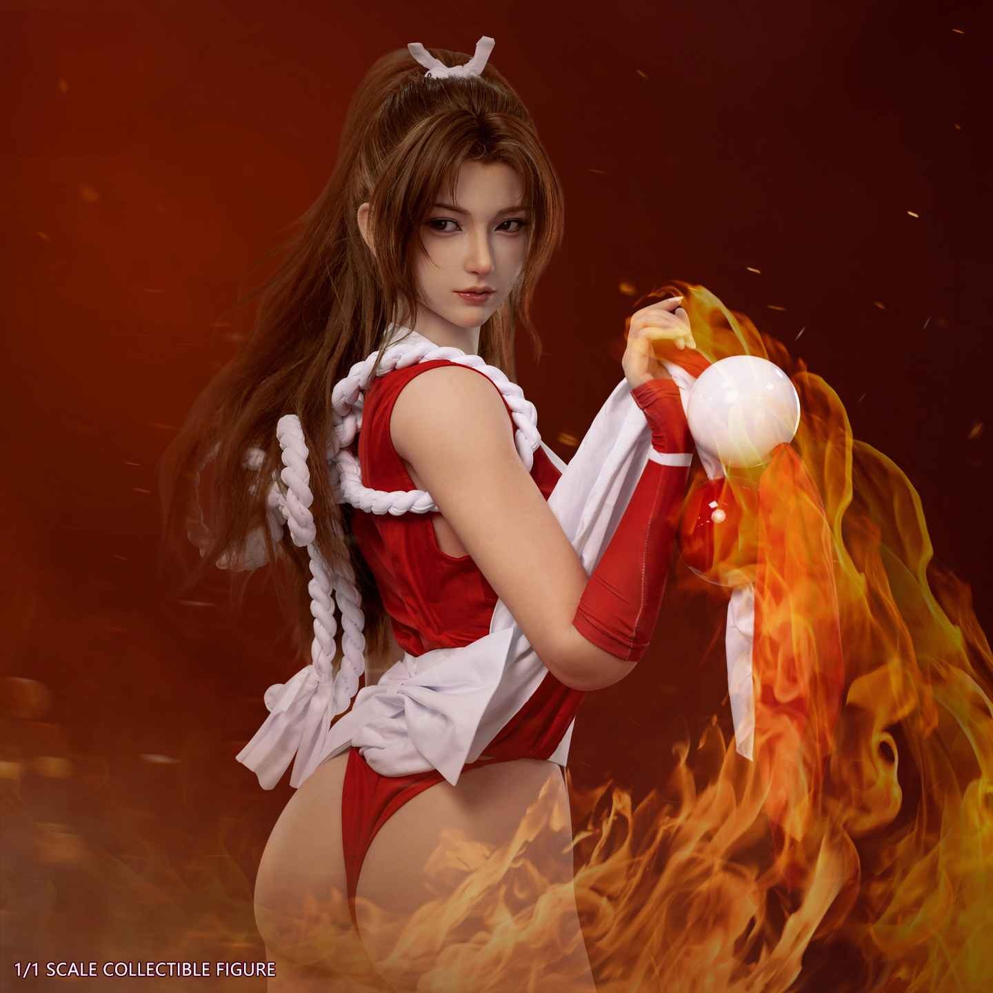 [Cast-Off] Real Life Size Silicone Action Figure 1/1 Shiranui Mai / Mai Shiranui - The King Of Fighters By Juicy Made Studio