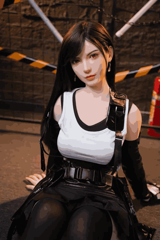 [Cast-Off] Real Life Size Full Silicone Action Figure (169cm) Tifa Yabai Ver.- Final Fantasy VII Remake Edition