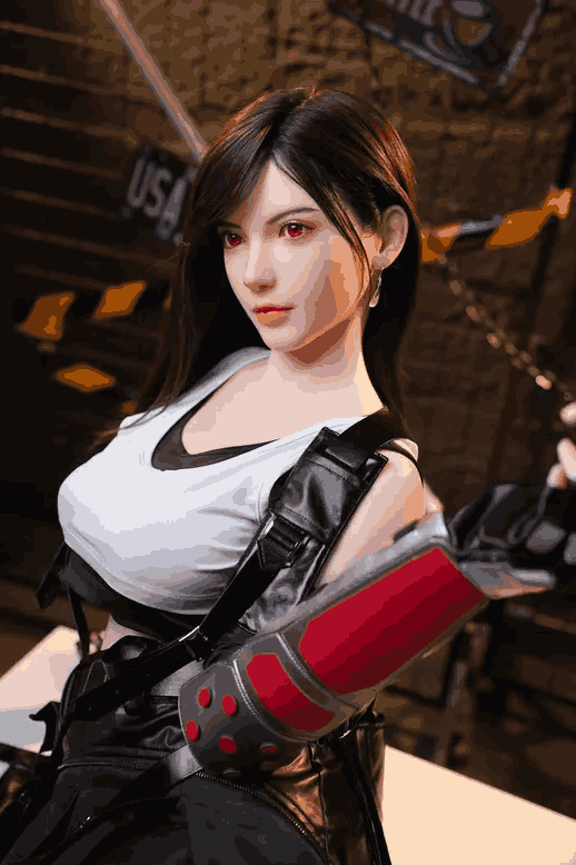 [Cast-Off] Real Life Size Full Silicone Action Figure (169cm) Tifa Yabai Ver.- Final Fantasy VII Remake Edition
