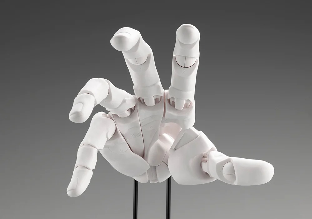 Action Figure Artist Support Item Hand Model Men's/R - White Ver. By Kotobukiya