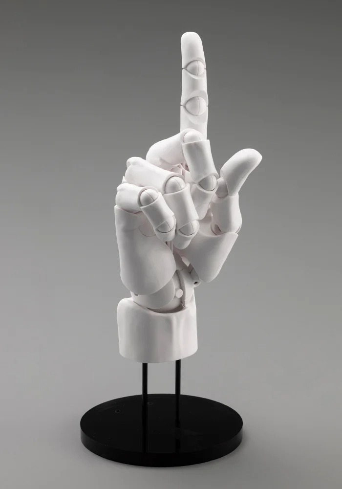 Action Figure Artist Support Item Hand Model Men's/R - White Ver. By Kotobukiya