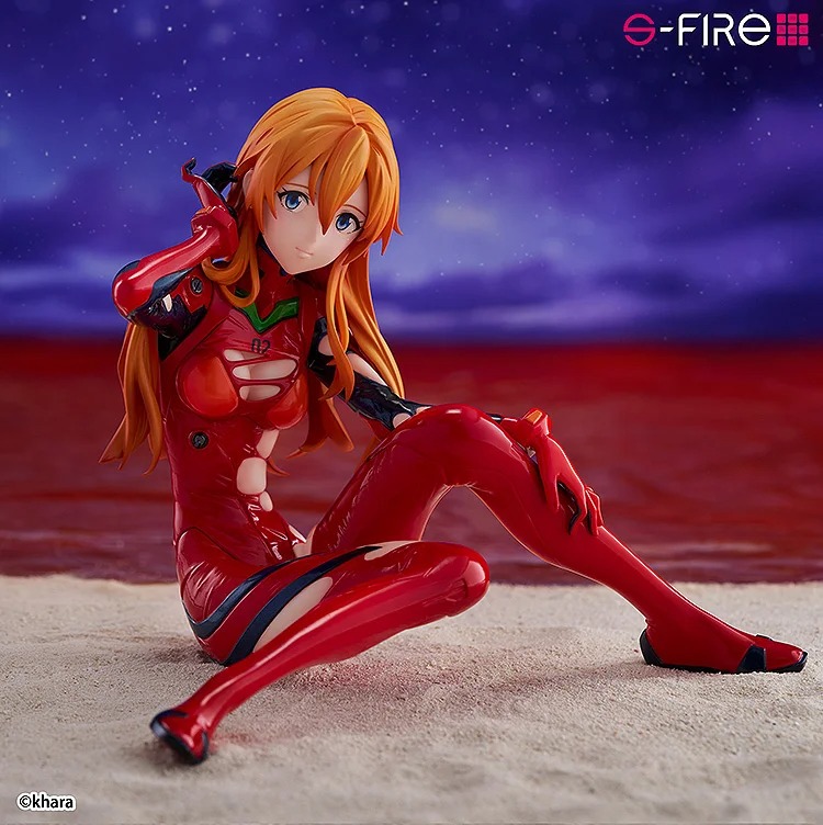 S-Fire Scaled Figure 1/7 Asuka Langley Souryuu - Evangelion Shin Gekijouban By SEGA