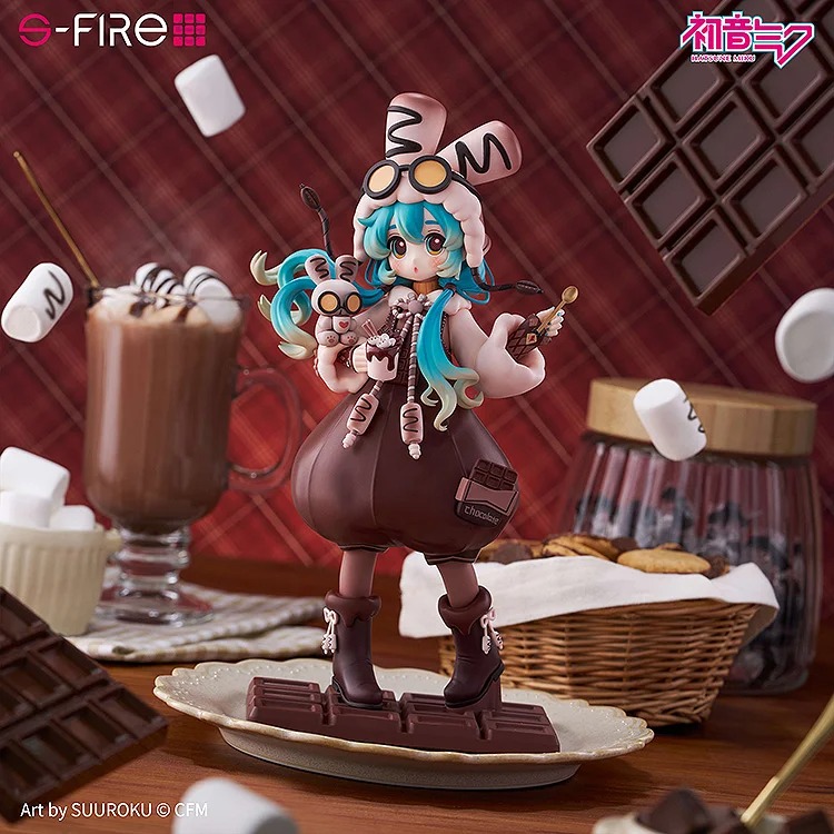 S-Fire Figure Hatsune Miku - Marshmallow Hot Cocoa Ver. Vocaloid By SEGA