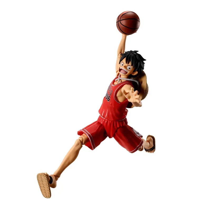 SHF S.H.Figuarts MONKEY.D.LUFFY CHICAGO BULLS ver. - ONE PIECE×NBA By Premium Bandai