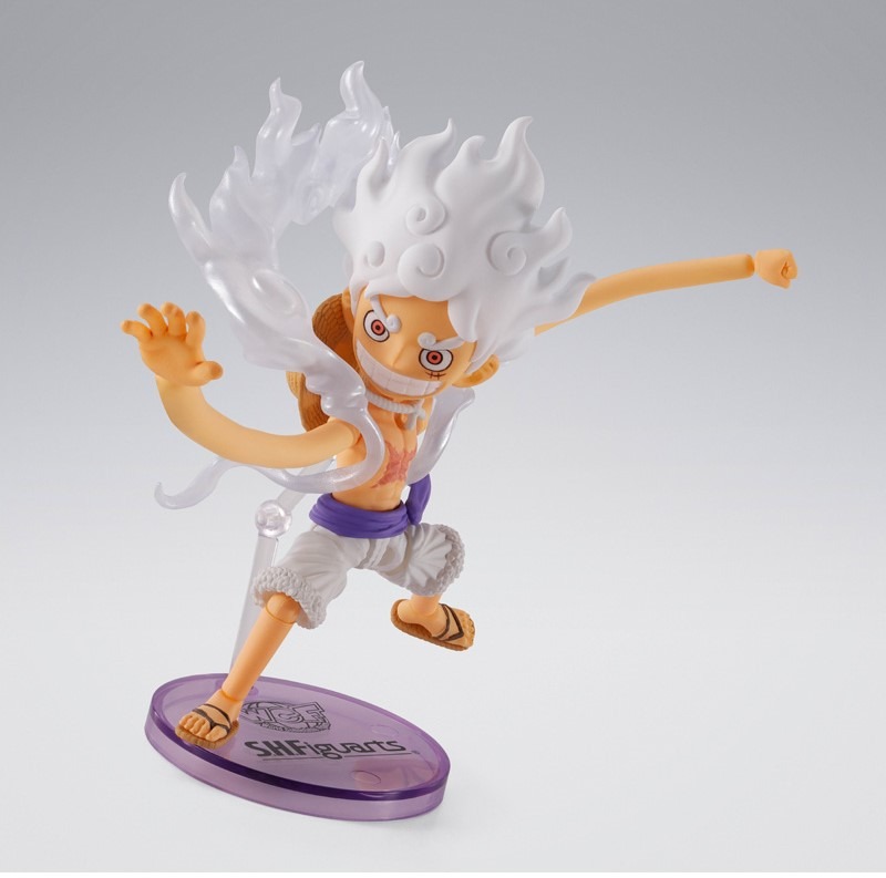 SHF S.H.Figuarts x WCF Monkey D. Luffy - Gear 5 Ver. One Piece By Premium Bandai