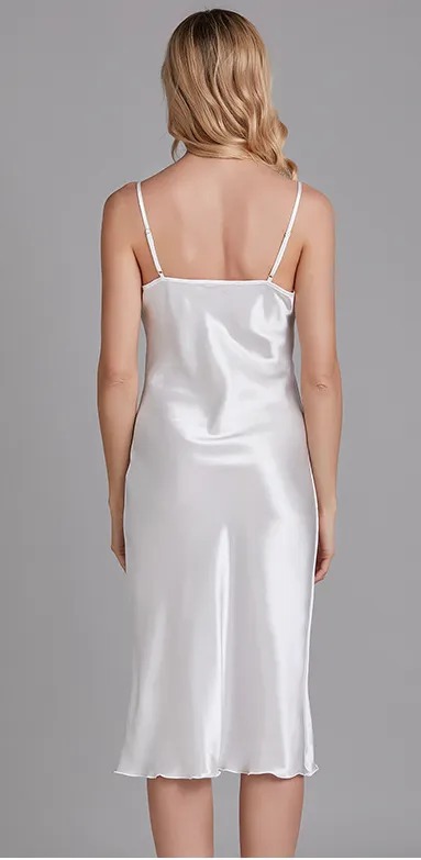 The Aphrodite’s Envy Cowl Neck Satin Slip