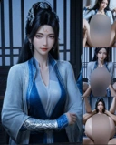 AI Donghua Nangong Wan - A Record of a Mortal's Journey to Immortality R18 Bundle - 305 Ultra HD Lewd Images Xianxia Goddess Pack