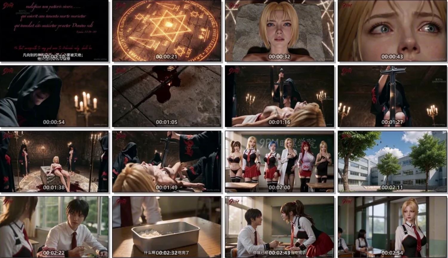 Bible Black The Dark Magic Academy Season 1 (Episode 1-9) 25 Minutes Fully Uncensored AI R18 Video (AIAV-036)
