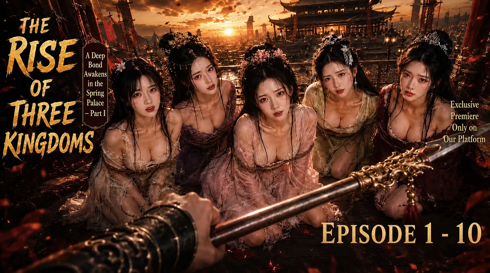 Three Kingdoms Dragon's Rise - 34 Min Fully Uncensored AI R18 Video With English Subtitle (AIAV-051)
