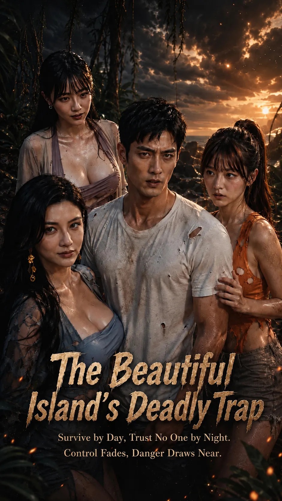 Island Beauty Rescue - 36 Min Fully Uncensored AI R18 Video With English Subtitle (AIAV-056)