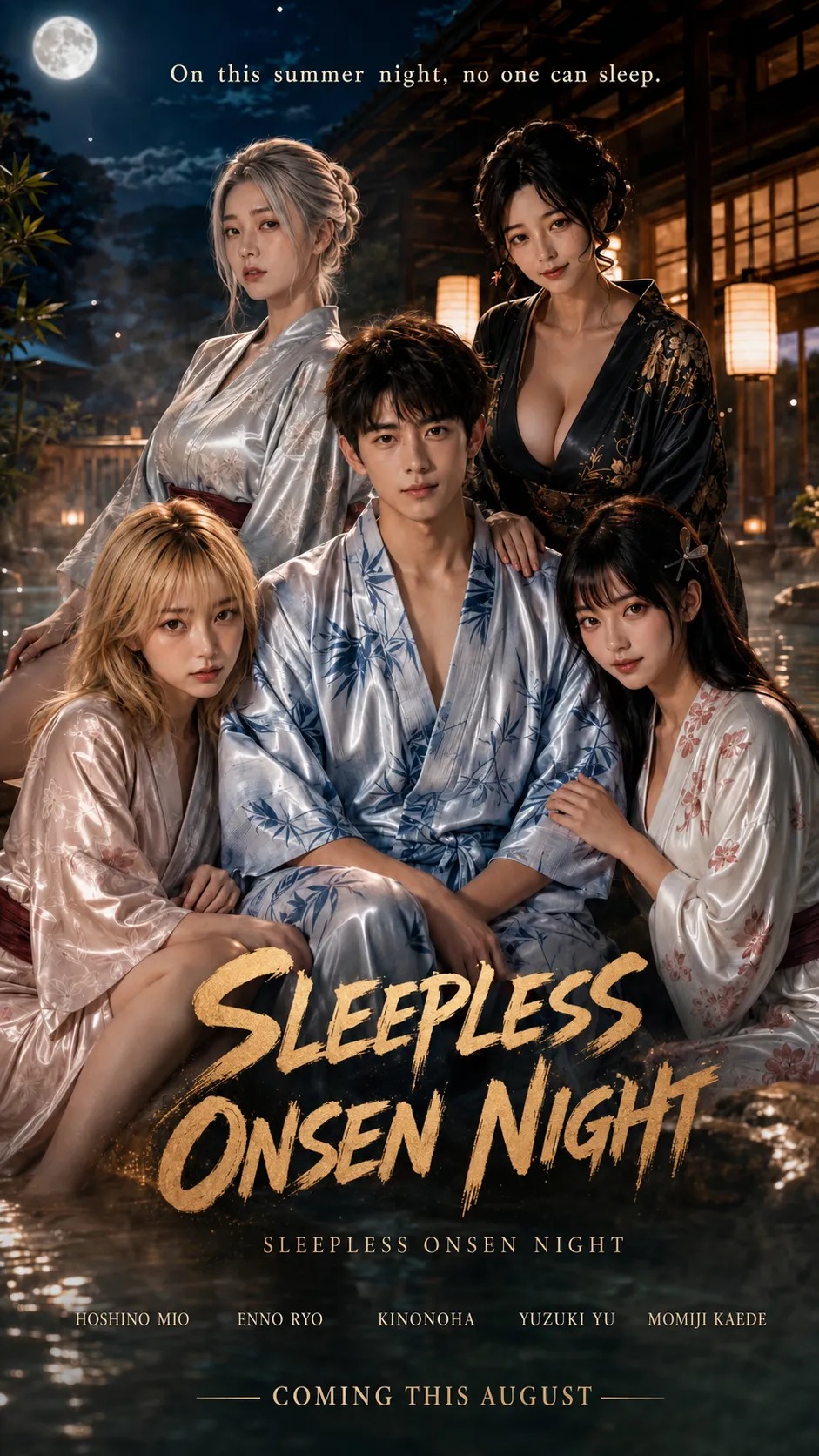Sleepless Onsen Night Eps 1-10 20 Min - Fully Uncensored AI R18 Video With English Subtitle (AIAV-73)