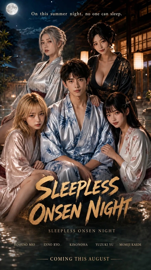 Sleepless Onsen Night Eps 1-10 20 Min - Fully Uncensored AI R18 Video With English Subtitle (AIAV-73)