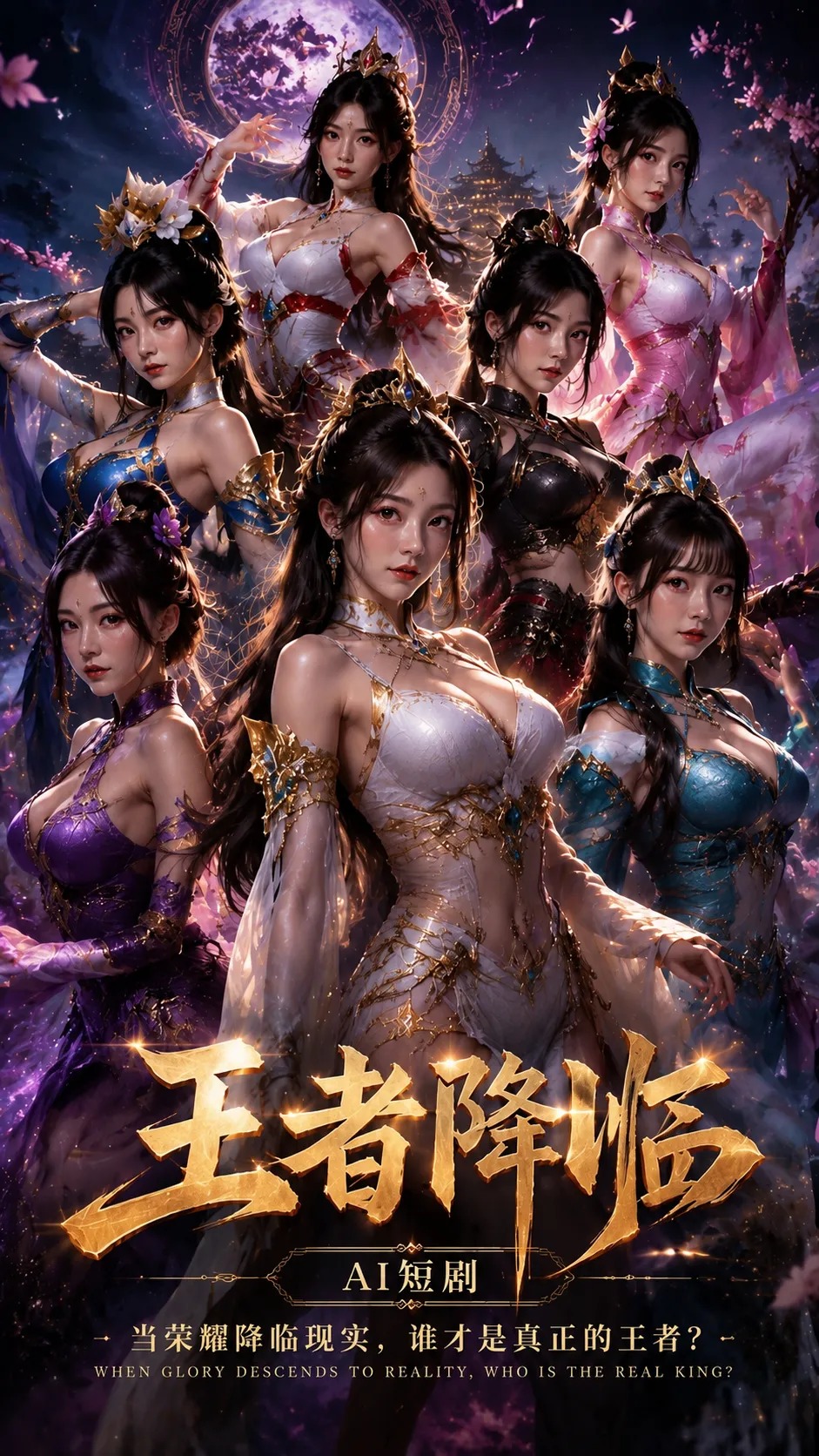 King of Glory / Honor of Kings Girls Collection R18 Hidden Cutscene 9-Min Full Uncensored AI Video (AIAV-031)
